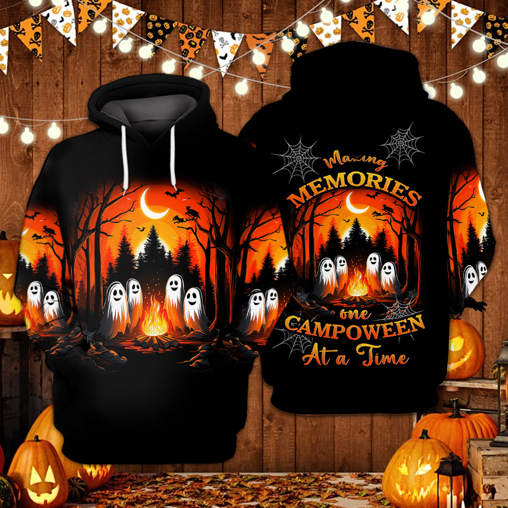 Making Memories One Campoween At A Time Halloween All Over Print Shirt