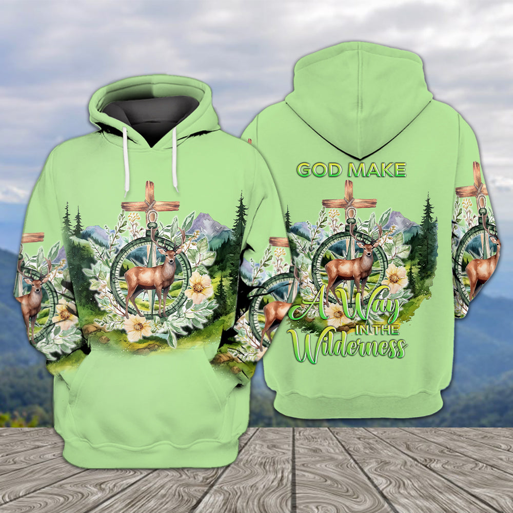 God Make A Way In The Wilderness All Over Print Shirt