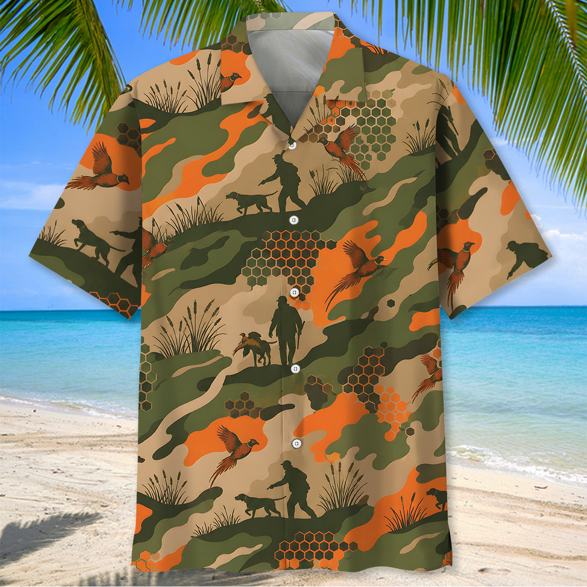 Upland Heritage Pheasant Hunting Hawaiian Shirt