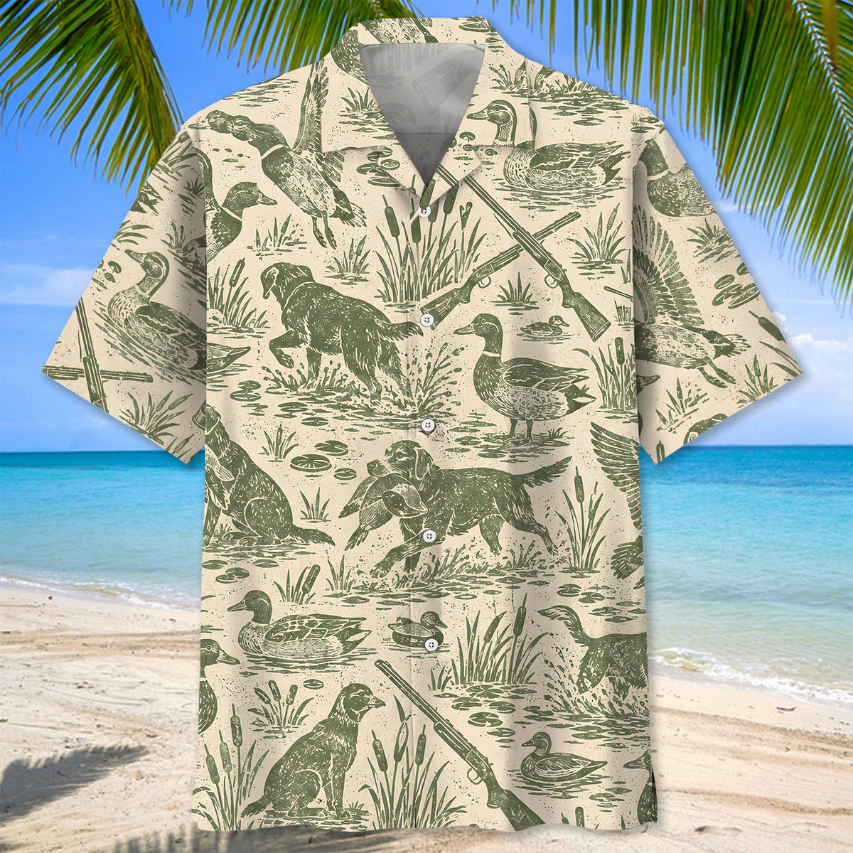 Classic Duck Hunt Hawaiian Shirt