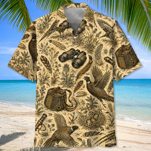 Pheasant Hunting Vintage Hawaiian Shirt