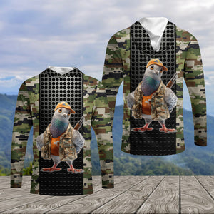 Funny Dove Hunting All Over Print Shirt