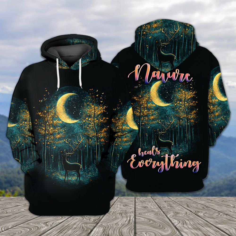 Nature Heals Everything All Over Print Shirt