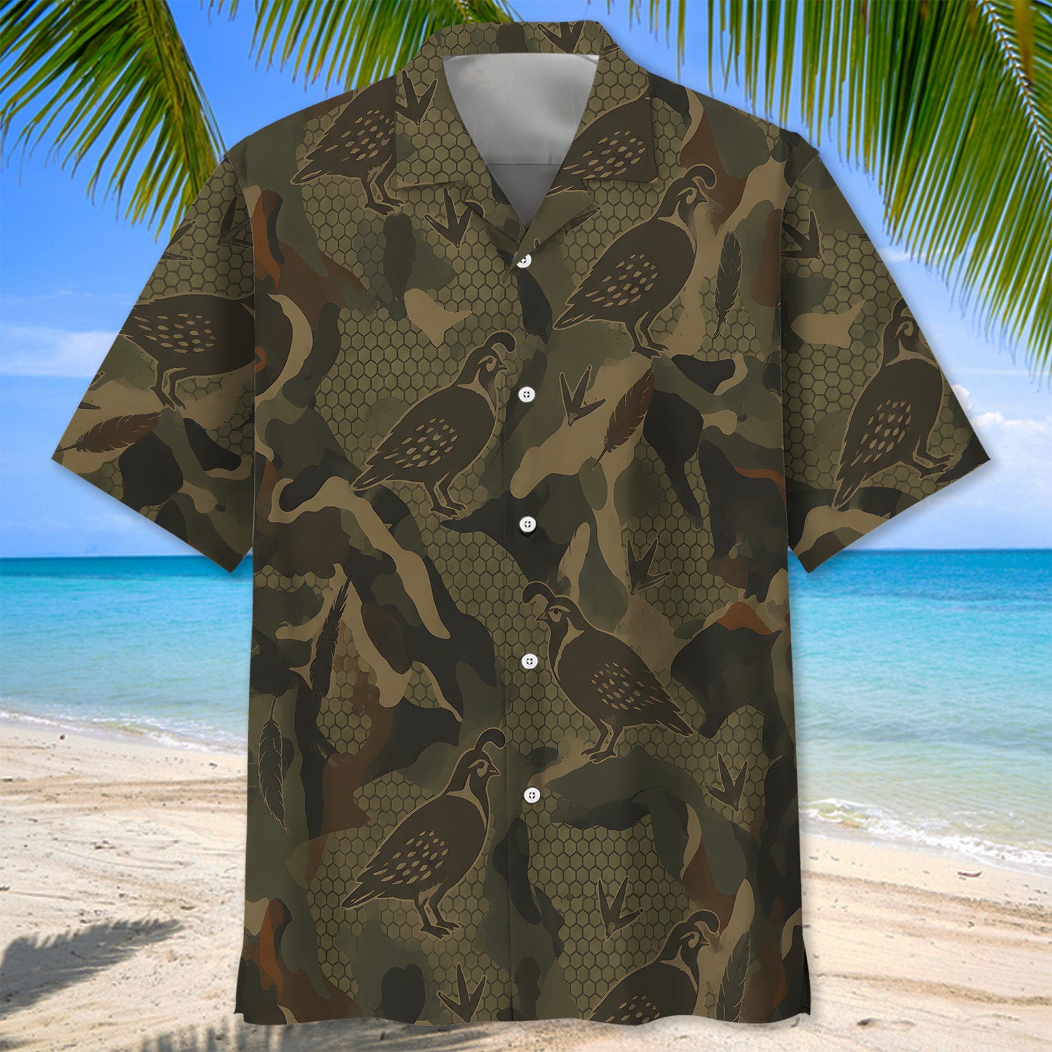 Quail Hunting Hawaiian Shirt