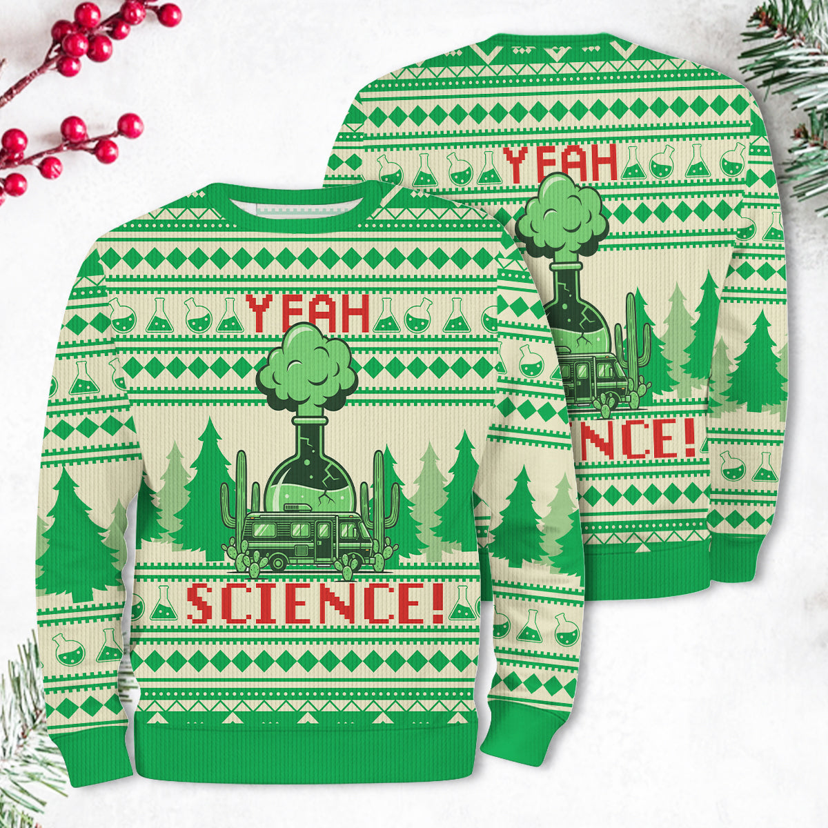 Yeah, Science! Ugly Sweater