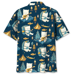 Marshmallow Adventure Hawaiian Shirt