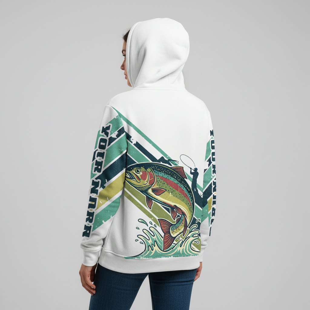 Vintage Rainbow Trout Team Shirt All Over Print