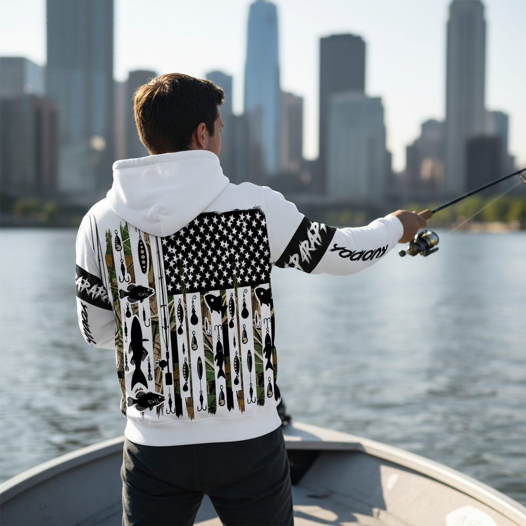 Custom Name Crappie Fish Black All Over Print Shirt