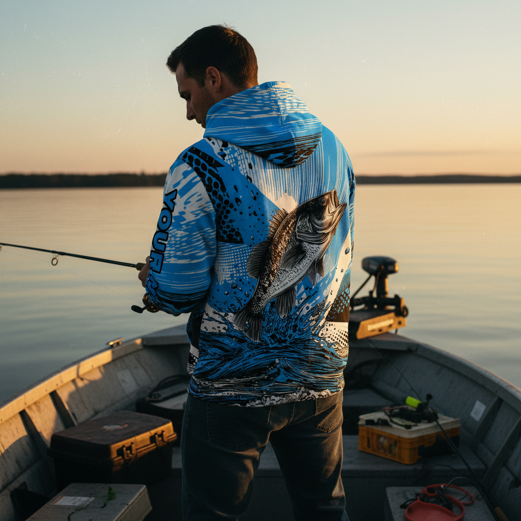 Custom Name Crappie Fish All Over Print Shirt