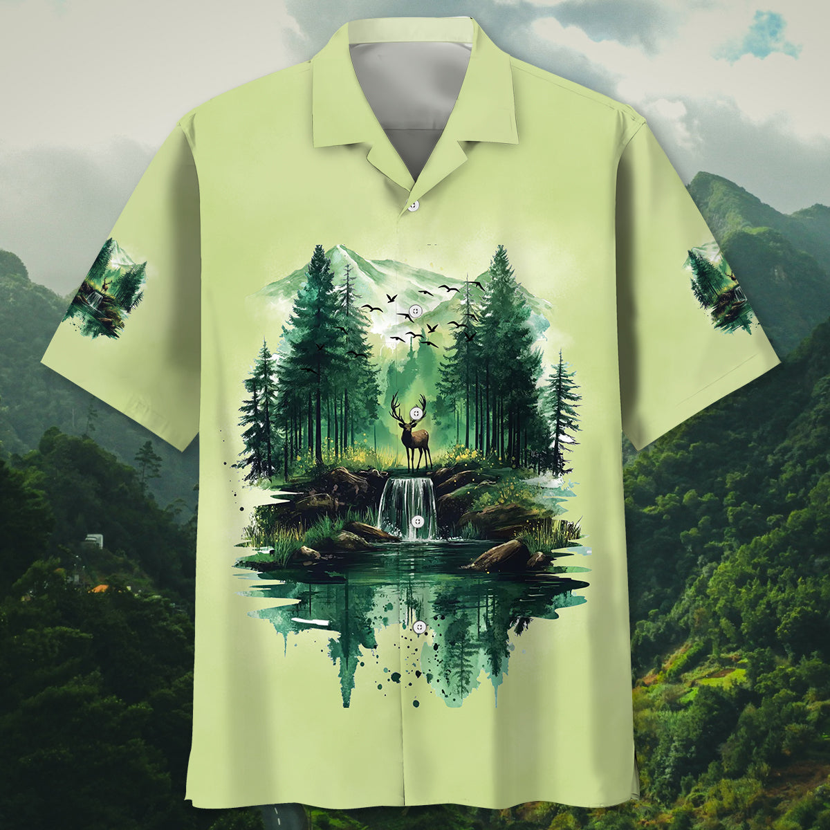 And Into The Forest I Go Hawaiian Shirt