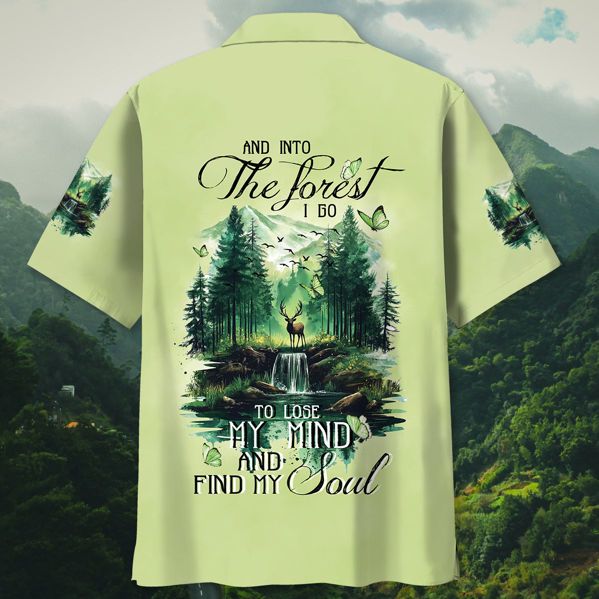And Into The Forest I Go Hawaiian Shirt