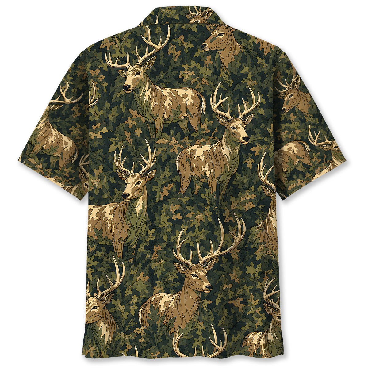Deer Woodland Hawaiian Shirt