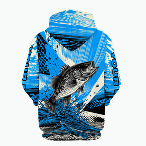 Custom Name Crappie Fish All Over Print Shirt