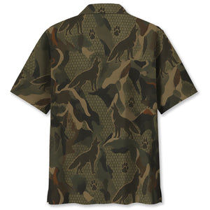 Coyote Hunting Hawaiian Shirt