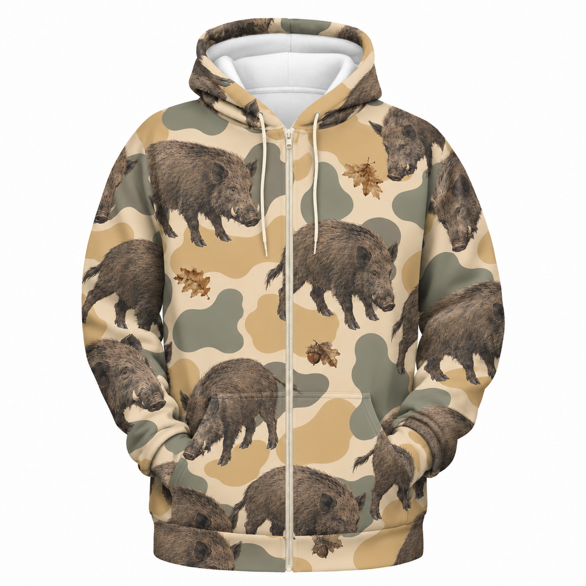 Feral Hog Camouflage All Over Print Shirt