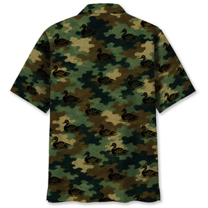 Duck Camouflage Millitary Hawaiian Shirt
