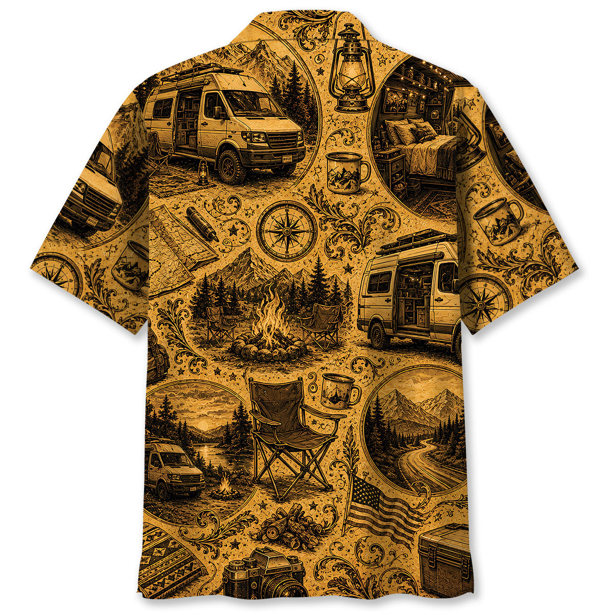 Vanlife Vintage Legend Art Hawaiian Shirt