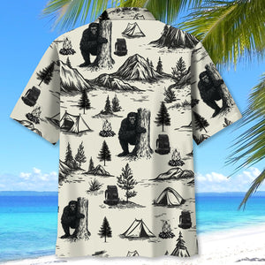 Vintage Camping Hawaiian Shirt