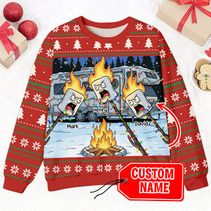 Burnt Marshmallow Ugly Sweater