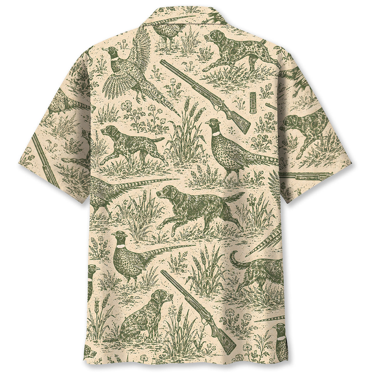 Classic Pheasant Hunt Hawaiian Shirt