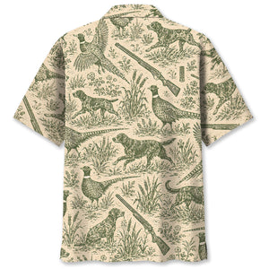 Classic Pheasant Hunt Hawaiian Shirt