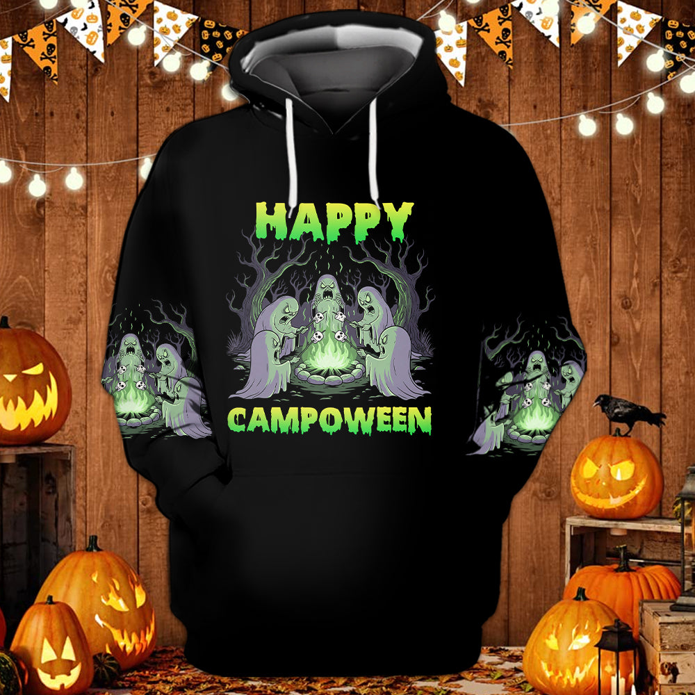 Happy Campoween All Over Print Shirt