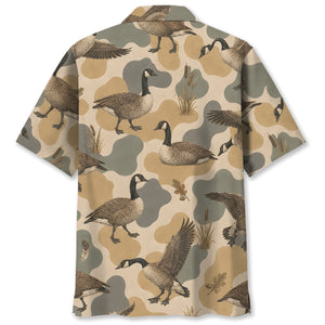 Goose Camouflage Men Polo Shirt