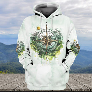 Into The Mountains I Go All Over Print Shirt