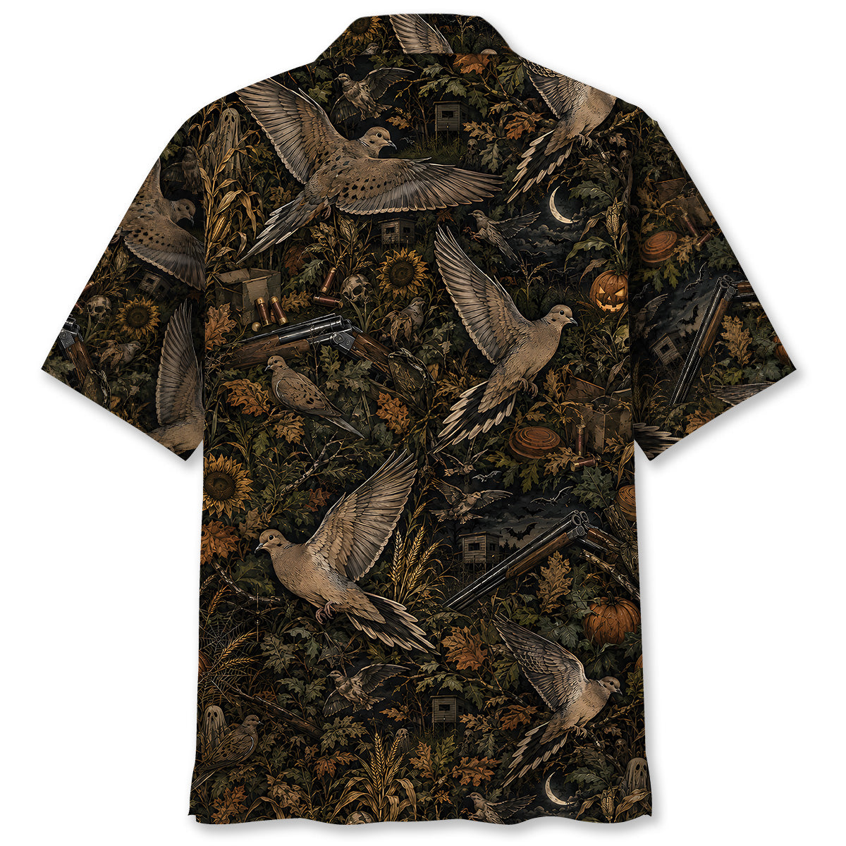 Dove Hunting Halloween Hawaiian Shirt