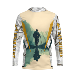 Custom Name Hiking More Worry Less All Over Print Shirt
