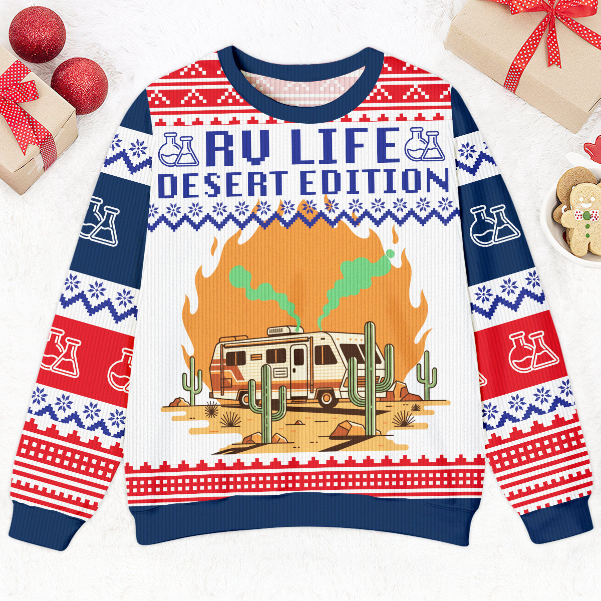 Rv Life Desert Edition Ugly Sweater