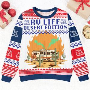 Rv Life Desert Edition Ugly Sweater