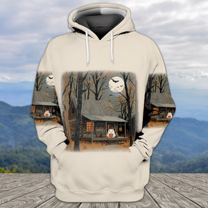 Boo & Candy Haunt Forest All Over Print Shirt