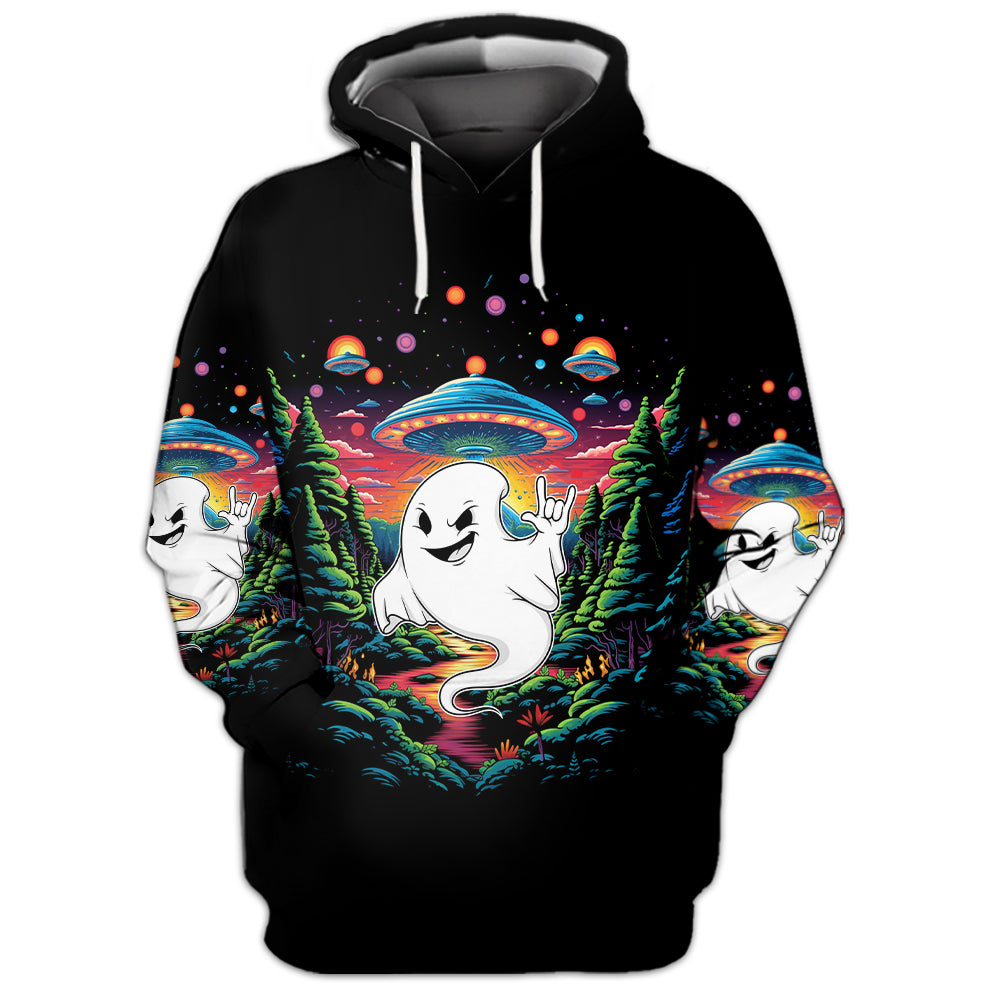 Boo Rock The Forest All Over Print Shirt