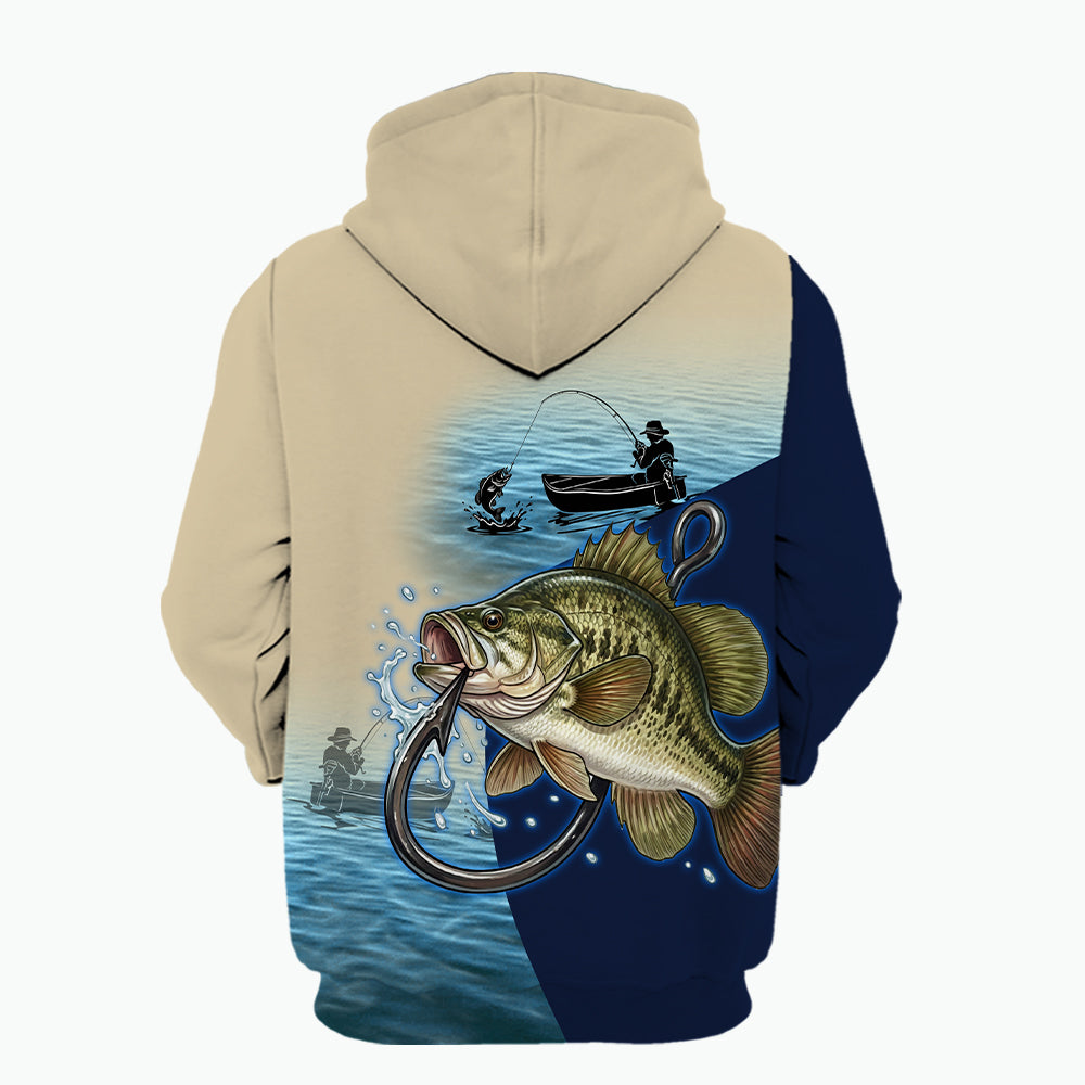 Bass Fishing All Over Print Shirt