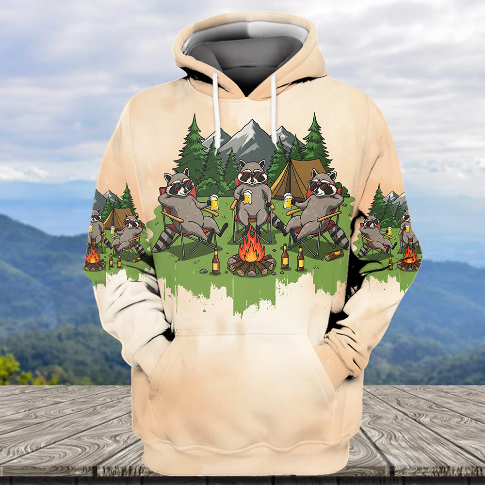 My Drinking Friends Have A Camping Problems All Over Print Shirt