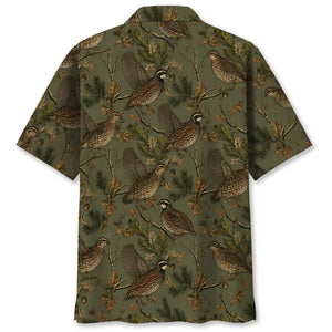 Quail Field Heritage Hawaiian Shirt