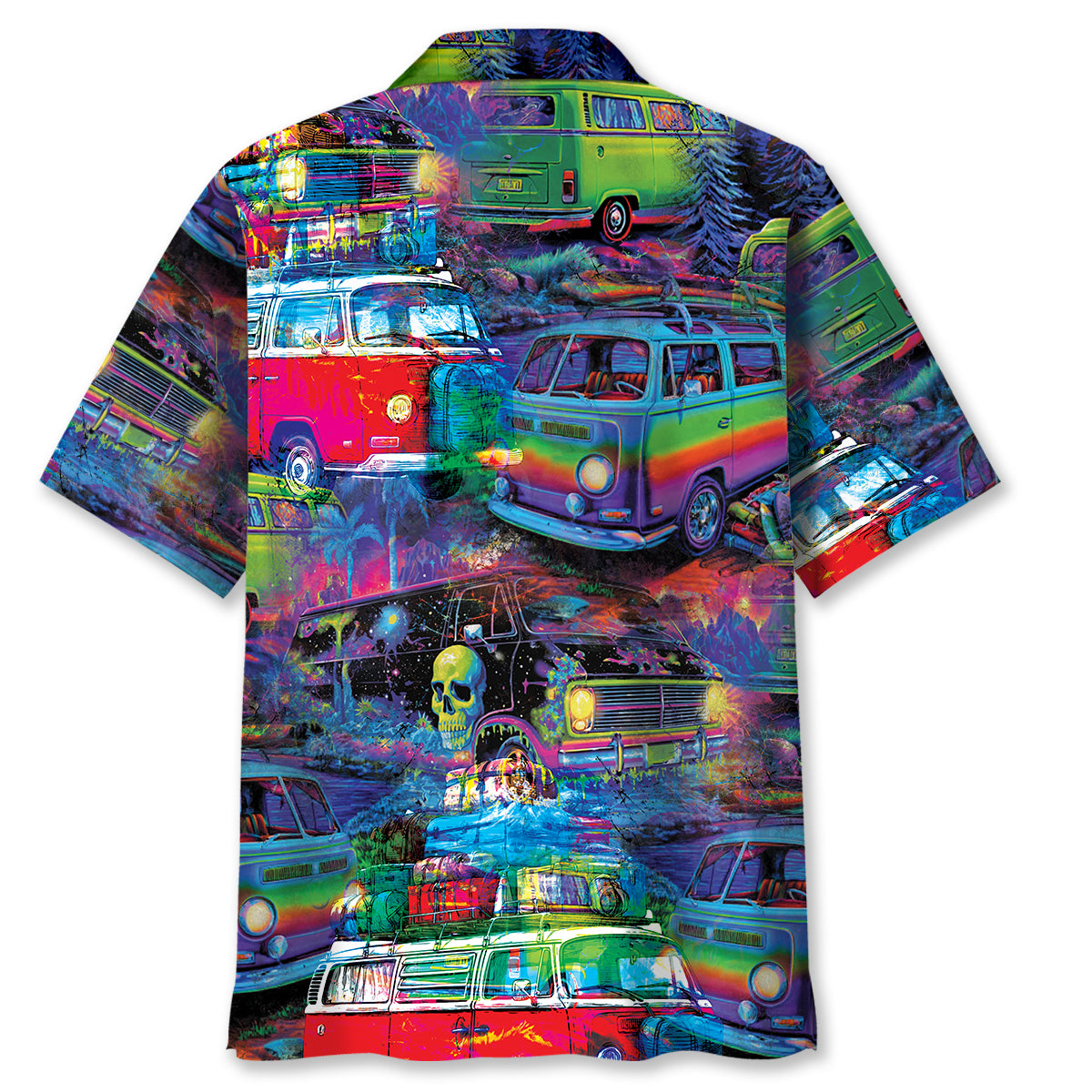 Retro Van Funny Hawaiian Shirt