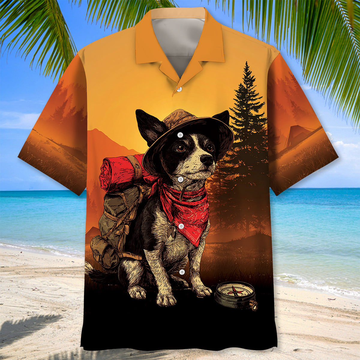 Hiking Buddy Outdoor Hawaiian Shirt