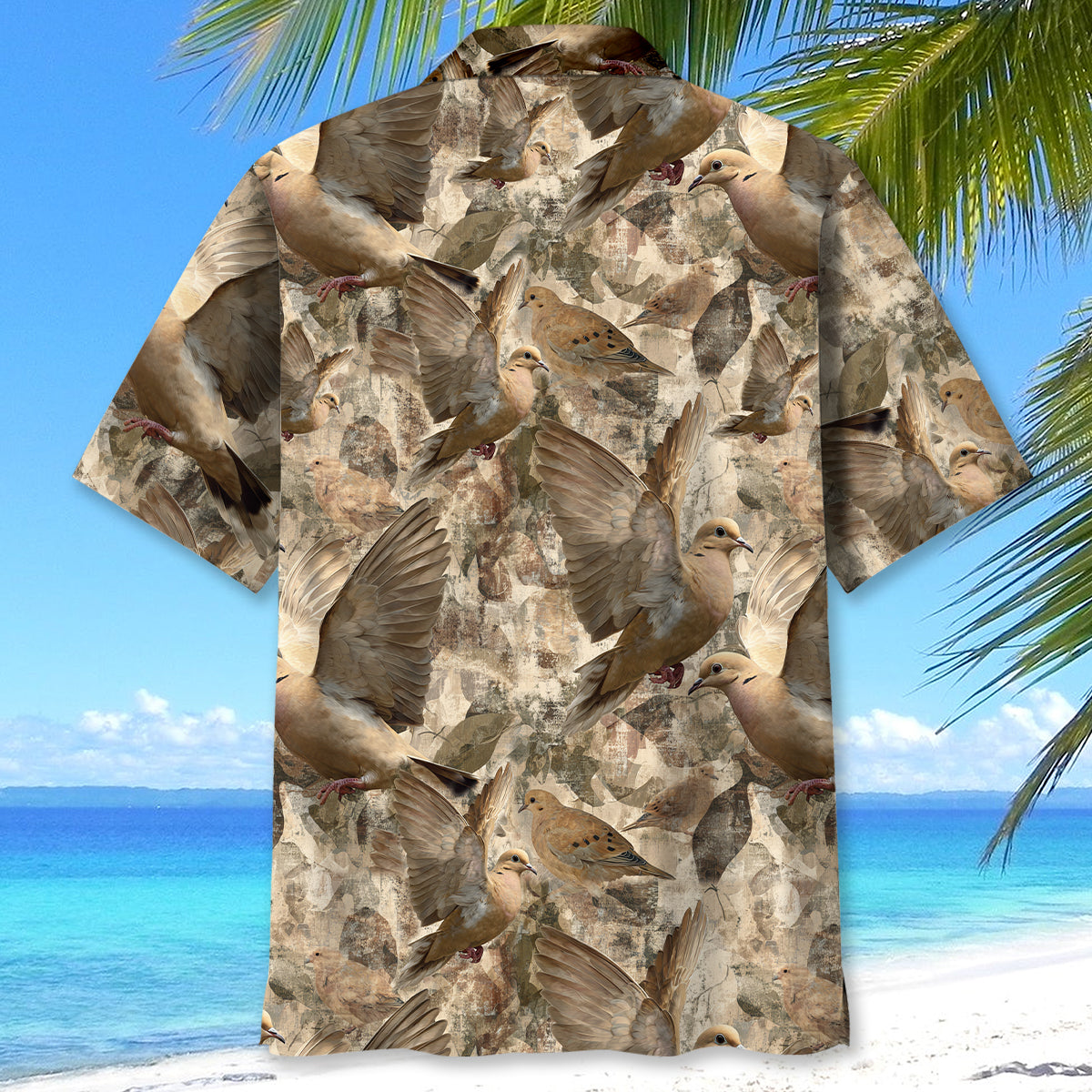 Backwoods Mourning Dove Hunting Hawaiian Shirt Shirt