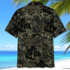Camouflage Pheasant Hunting Hawaiian Shirt