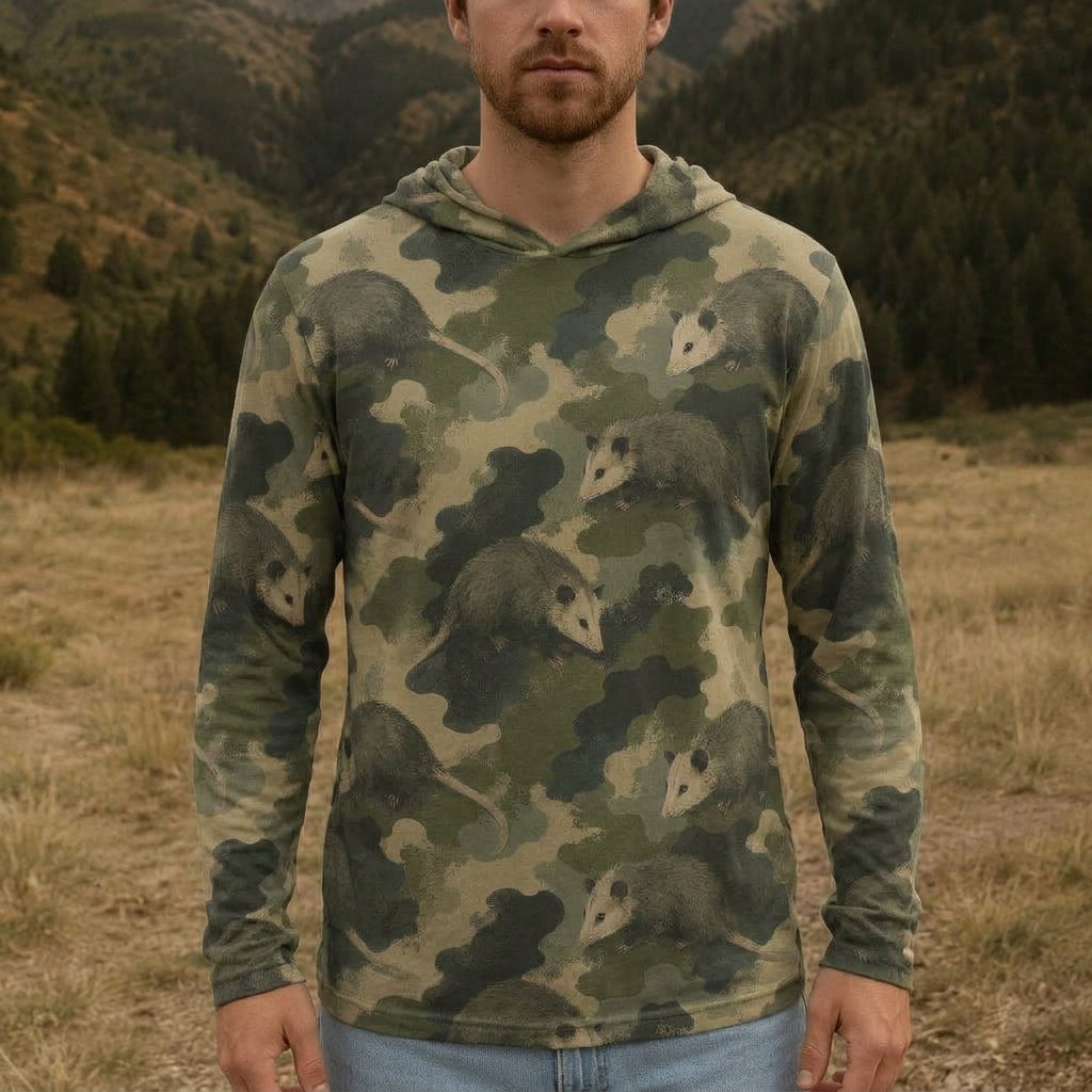 Opossum Camouflage Graphic Shirt