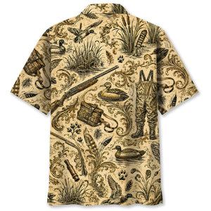 Duck Hunting Vintage Hawaiian Shirt