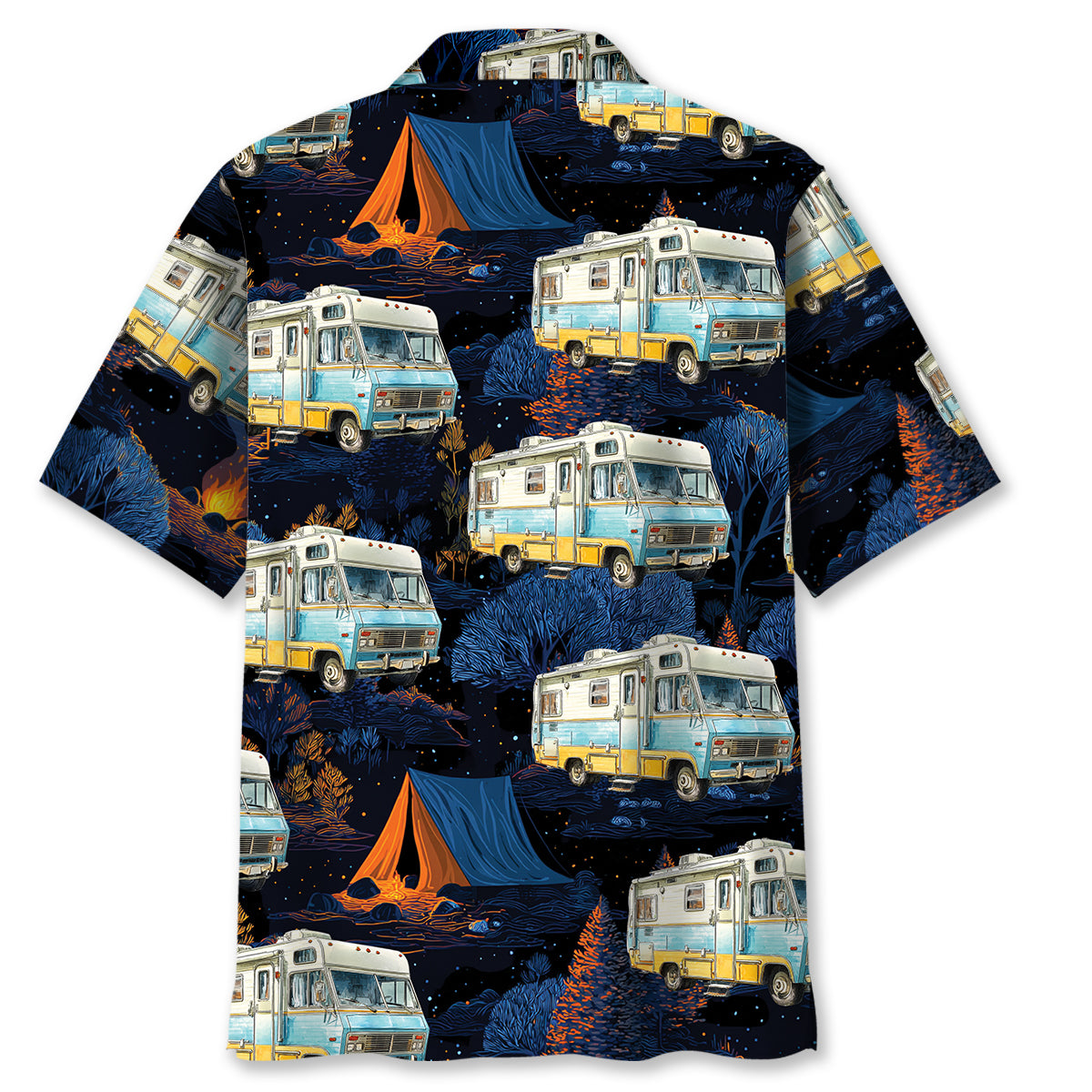 Truck Camper RV Hawaiian Shirt