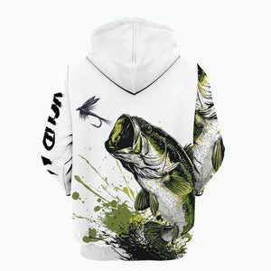 Custom Name Largemouth Bass All Over Print Shirt