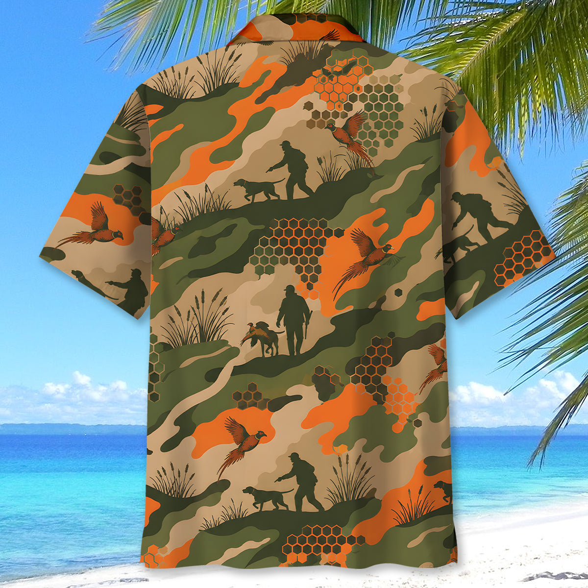 Upland Heritage Pheasant Hunting Hawaiian Shirt