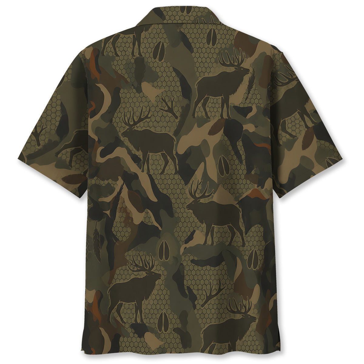 Elk Hunting Hawaiian Shirt