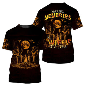 Making Memories One Campfire At A Time All Over Print Shirt