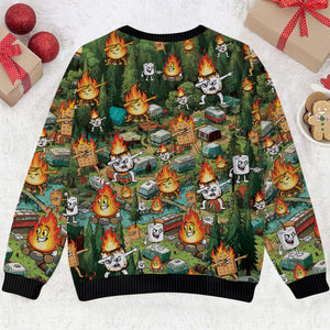 Dabing Marshmallow Ugly Sweater