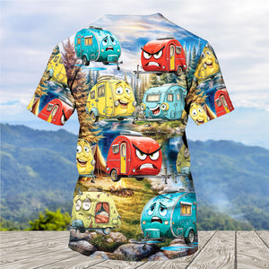 Funny Teardrop Trailer All over Print Shirt